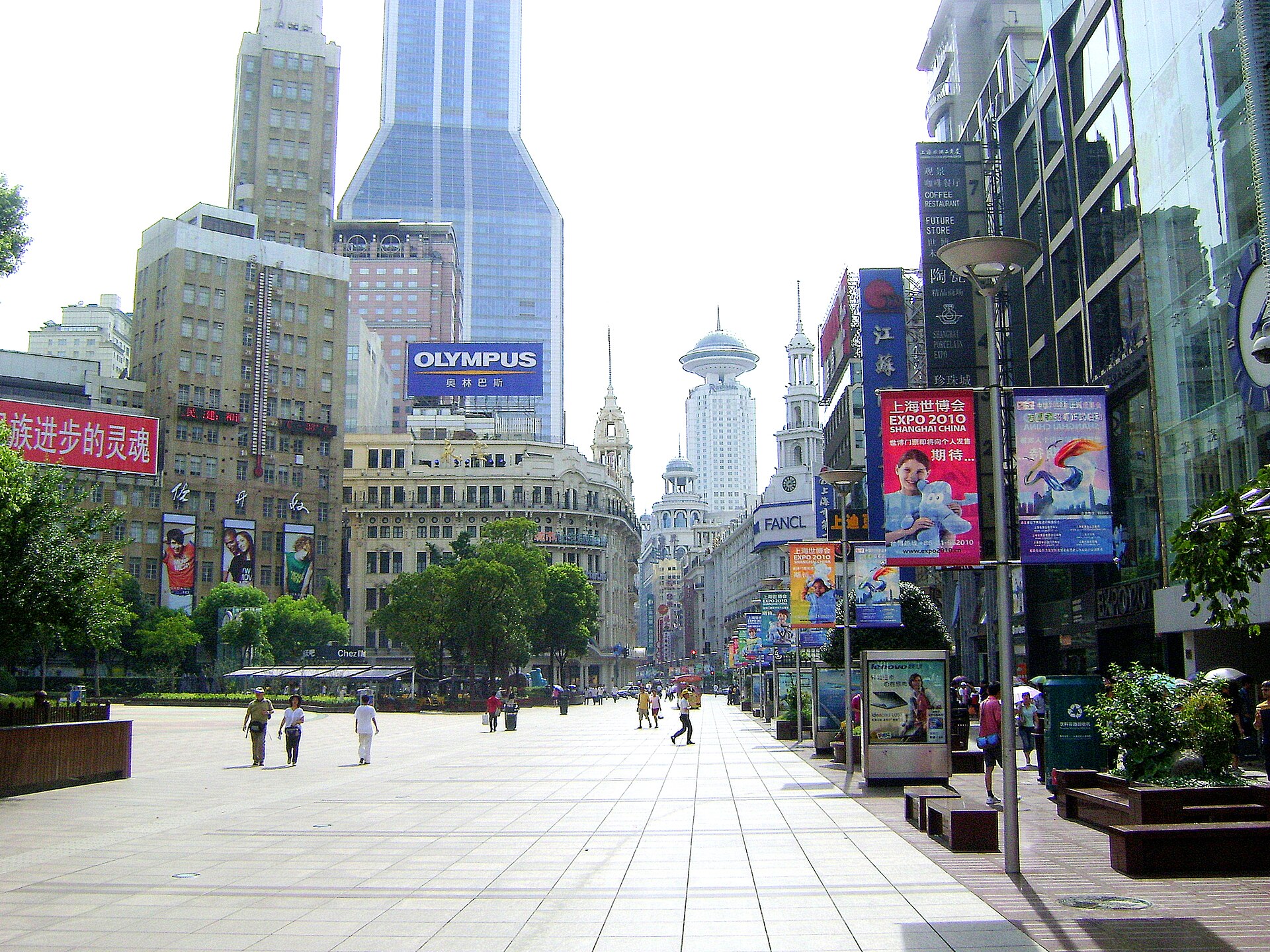 上海南京路步行街